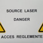 source laser affichage preventif