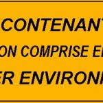 autocollant prevention produits dangereux P.C.B.