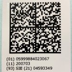 impression signaletique qr code datamatrix gs1