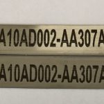 marquage etiquette laser inox