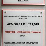 marquage plaque visee vitrophanie instruction