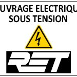 plaque gravure ouvrage electrique josse